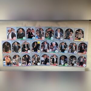 1990-91 NBA Hoops Coaches Lot (26) Pat Riley Chuck Daly Del Harris NM